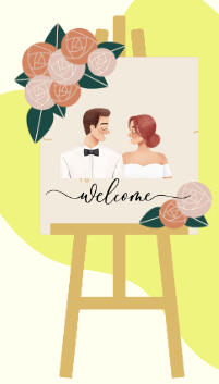 wedding posters and signs